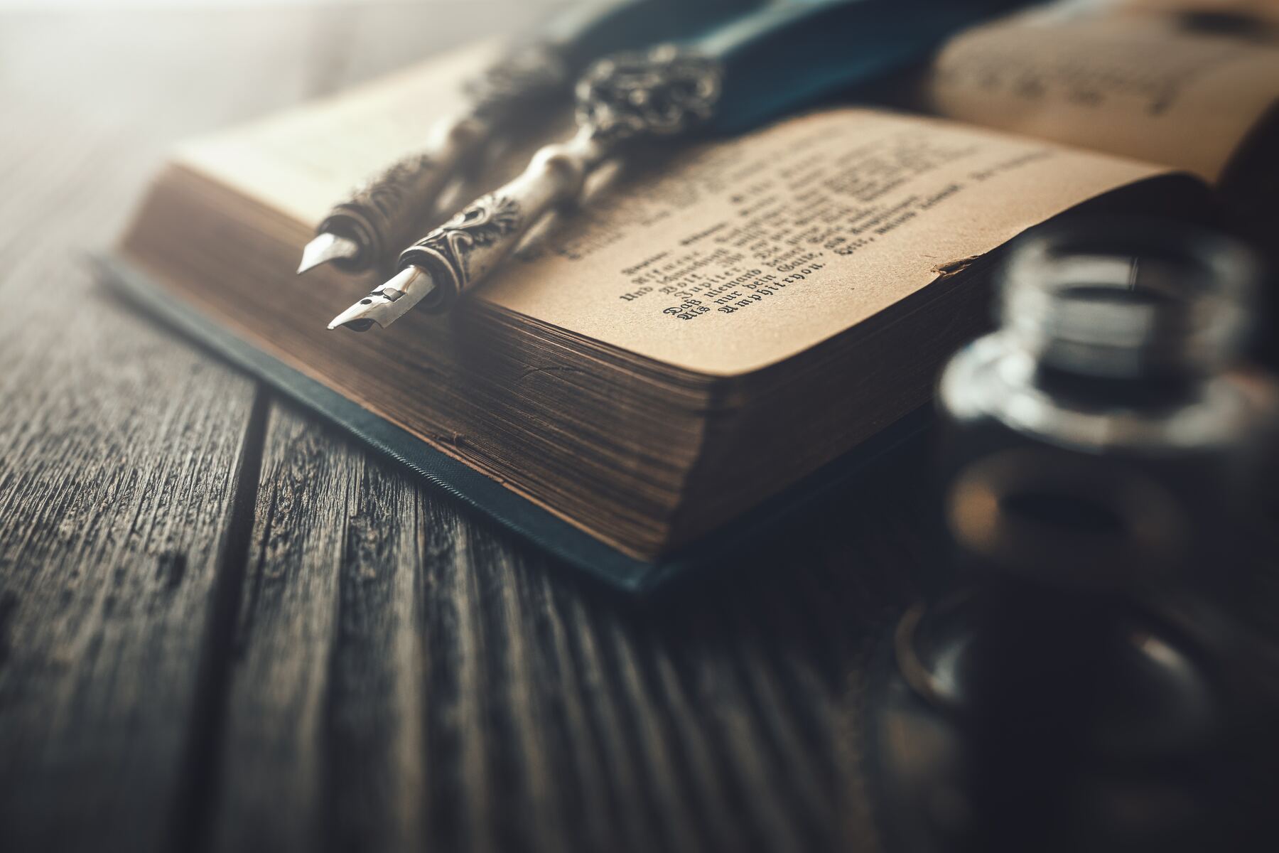 Historische Kalligraphie und Handschrift